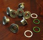 Texaserick York Tecumseh Rotolock To Tube Adapter Fittings Lot Of