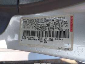 640378 Toyota 2002 Celica A/c Condenser Oem Silver 1.8l 148k Miles Warranty