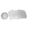 W-808 Chq Camaro Firebird Heater Delete Plate Without Factory Air Conditioning W-808 Chq Camaro Firebird Heater Delete Plate Without Factory Air Conditioning