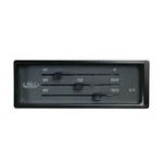 Vintage Air 1966-67 Chevrolet Nova Replacement Control Panel Black Anodized. Fixed Price $306.00.