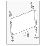 Genuine Gm Condenser 85145962. Fixed Price $191.00.