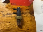 Nos Nors Ford Distributor Thermostat Housing 2 Port Vacuum Control Temp Switch. Fixed Price $14.99.