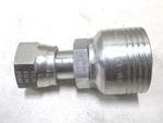 Eaton (1BA10FR12) 0.48" Id Carbon Steel Straight Angle Female Crimp Fitting. Fixed Price $28.45.
