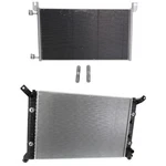 Radiators For Chevy Gmc Sierra 3500 Hd 2500 Heavy Duty Chevrolet Silverado 11-14. Fixed Price $230.50.