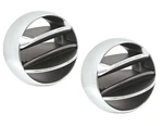 Pair Of Chrome Dash Vent Balls - Camaro, Camino, Chevelle, Corvette, Impala. Fixed Price $64.99.