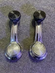 67-87 Gm Window Cranks 20322800 Black Knob Chevy Buick Olds Pontiac Pair Oem. Fixed Price $15.00.