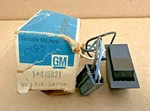 Nos Oe 1976 Oldsmobile Rear Window Defogger Switch Gm Part # 415821 Free Sh. Fixed Price $59.99.