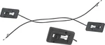 1969 Camaro Firebird; Kick Panel Vent Control Cables; With Ac. Fixed Price $69.99.