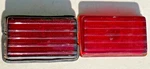 1941 42 46 47 Oldsmobile Tail Light Lenses Pair Rh Lh Nice Used Guide R-3. Fixed Price $29.98.