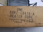 Ford D8RZ-18476-A Heater Core. Fixed Price $179.95.
