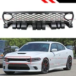 For 2015-2023 Dodge Charger Scat Pack Srt Style Front Mesh Grille W/ Air Duct. Fixed Price $59.99.
