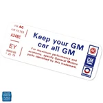 1976 Lemans Firebird Trans Am V8-2V Keep Your Gm Car All Decal Ey 8995165. Fixed Price $8.99.
