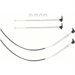 Oer K4012 1969 Kick Panel Cable Set, Without Ac. Fixed Price $63.99.