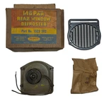 New Old Stock Rear Window Defroster Motor & Grille 1951-54 Mopar Models #1523382. Fixed Price $475.00.