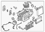 Genuine Nissan Hvac Blower Case Assembly 27210-5MS6A. Fixed Price $1088.13.