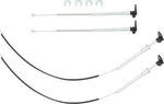 Oer K4012 Kick Panel Cable Set With Knobs 1969 Firebird And Camaro W/o A/c. Fixed Price $74.98.