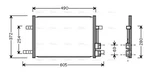 Ava Aircon Condenser FD5327 Ford Ka (1997) 1.3 Etc. Fixed Price $122.55.