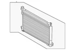 Genuine Toyota A/c Condenser 884A0-02130. Fixed Price $320.19.