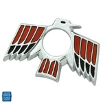 1969 Pontiac Firebird Trunk Lock Cylinder Bezel / Emblem Replaces Gm # 8742310. Fixed Price $32.99.