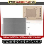 Ac Condenser W/ Receiver Drier For Volvo V90 Cross Country XC60 S60 2022 Mhev. Fixed Price $93.98.