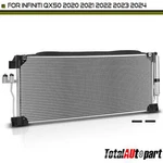 1X A/c Condenser With Receiver Drier & Bracket For Infiniti QX50 2020-2024. Fixed Price $128.28.