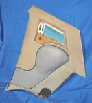 1946-1955 Bentley Mkvi Type Silver Dawn Right C Pillar Vanity Mirror Trim. Fixed Price $66.36.