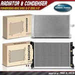 New Radiator & Ac Condenser Cooling Kit For Mercedes-benz E400 13-17 E550 11-17. Fixed Price $176.99.