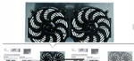 1973-1976 Corvette Unused Cold Case Alum Radiator W/ Shroud Dual Elec. Fan Kit. Fixed Price $550.00.