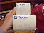 Mopar 3849139 Blower Switch 3849950 Motor Resistor Set. Fixed Price $10.00.