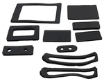 Heater Box Gasket Kit Weatherstrip Seal For Chevrolet Camaro 1967-69 2DR 10PC. Fixed Price $113.76.