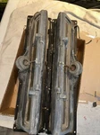 1965 Ford Galaxie 500 Ltd- 2PCS. Rear Deck Courtesy Air Vents. Fixed Price $200.00.