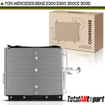 New A/c Condenser W/ Bracket For Mercedes-benz W124 W210 300CE 300D 90-93. Fixed Price $108.99.