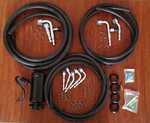 Universal Air Conditioning A/c Hoses Easy Clips Fittings Drier O-rings Kit Ss. Fixed Price $125.00.