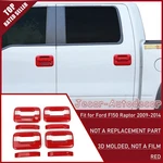 2004-2014 Ford F150 F-150 Exterior Door Handles Trim Covers Molded Red Kit. Fixed Price $41.99.