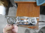 1953-54 Mopar Dash Heater Control Assembly Oem #1479891 Chrysler Dodge Desoto. Fixed Price $150.00.