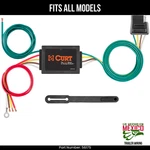 For 83-00 Mitsubishi Montero 4 Pin Trailer Wiring Plug Fits All Models Curt Wire. Fixed Price $50.99.