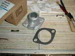 Nos Mopar 1967-74 All V-8 Thermostat Housing. Fixed Price $45.00.