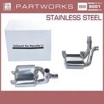 Muffler For Porsche 997 Carrera Until - '08 Sport Exhaust Stainless Steel +. Fixed Price $1392.24.