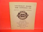 1957 Chevrolet Corvette Truck Delco Radio Autronic Eye Service Manual Original. Fixed Price $54.99.