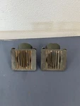 1968 1969 1970 Mopar B-body Dash Vents Defrost Green With Hardware. Fixed Price $40.00.