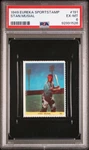 Psa 6 Stan Musial Hof 1949 Eureka Sportstamp #191 Graded Vintage Mlb Tphlc. Fixed Price $660.00.