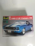 Revell 1969 Z-28 Camaro Rs, Open Box, Complete Kit, All Parts Inside. Fixed Price $43.00.