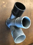 Oem German Vw Bug Dash Defrost Connector 1969-1977 Volkswagen 113255463A. Fixed Price $24.99.