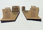 1969-1977 Corvette Kick Panels Tan Lh Rh Oem 333421 333422 Original Pair. Fixed Price $199.99.