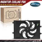 Radiator Cooling Fan With Shroud Assembly For Kia Seltos 2021-2022 Soul Hyundai. Fixed Price $114.99.
