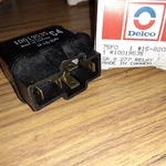 Nos Gm 1988-1989 C3 C4 Corvette Ac Heater Blower Motor Relay 10019535 Camaro. Fixed Price $34.99.