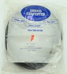 1948-52 Ford Seal Hood Air Deflector 36-1/2" Long 7C-16614 Dennis Carpenter. Fixed Price $39.99.