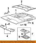 Gm Oem 00-06 Escalade Esv Roof Interior Trim-air Deflector 15124270. Fixed Price $27.35.