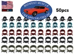 Pontiac Chevy 50PC Spring Hose Clamp Set For Vacuum Fuel Transmission Line Cb. Fixed Price $20.97.