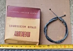 Nos Dashboard Air Control Cable For 1953 Mercury Cars With Heaters Lh. Fixed Price $14.00.
